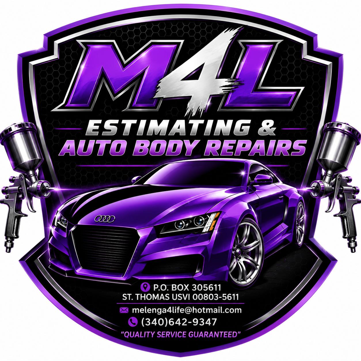 M4L Estimating & Auto Body Repairs logo